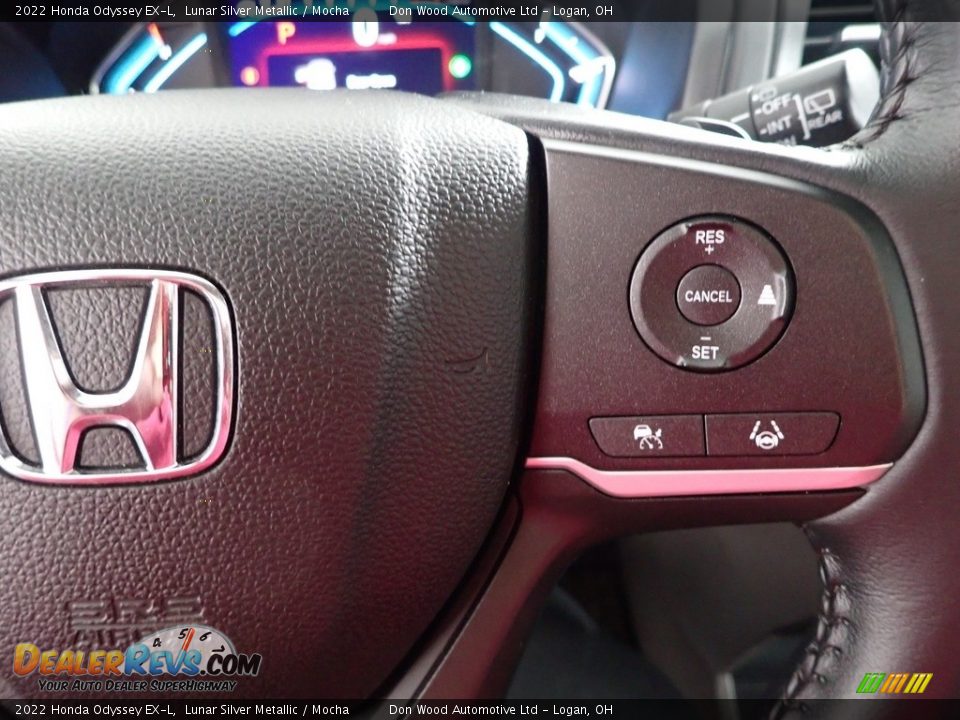 2022 Honda Odyssey EX-L Lunar Silver Metallic / Mocha Photo #20