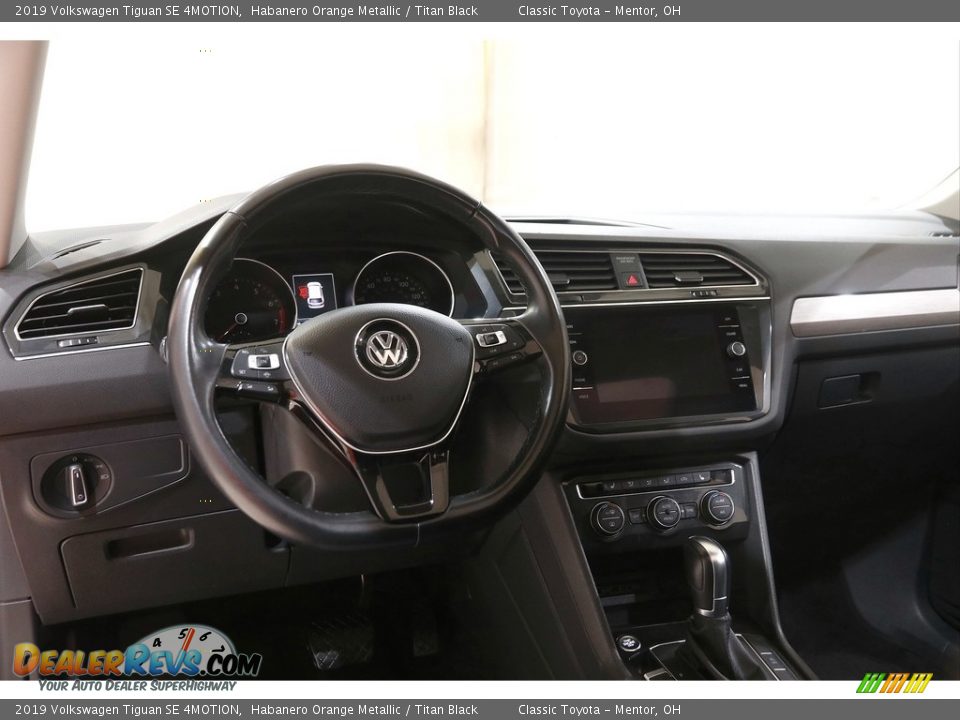 2019 Volkswagen Tiguan SE 4MOTION Habanero Orange Metallic / Titan Black Photo #6