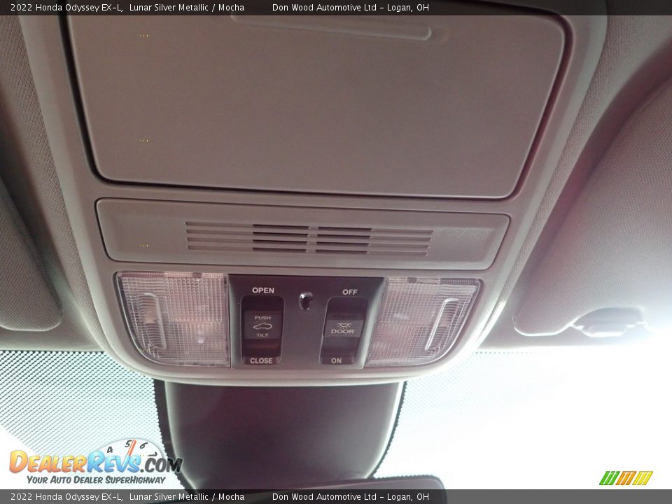 2022 Honda Odyssey EX-L Lunar Silver Metallic / Mocha Photo #23