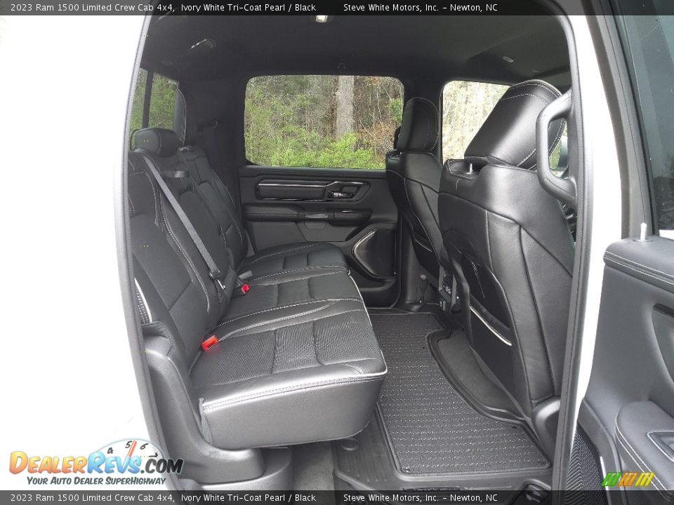 Rear Seat of 2023 Ram 1500 Limited Crew Cab 4x4 Photo #18