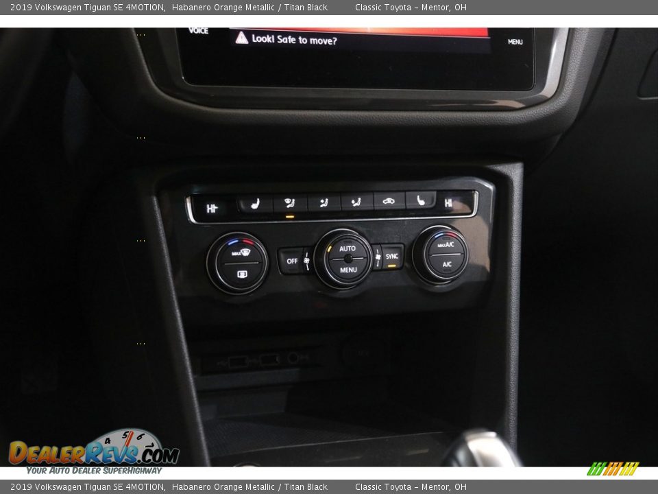 2019 Volkswagen Tiguan SE 4MOTION Habanero Orange Metallic / Titan Black Photo #12