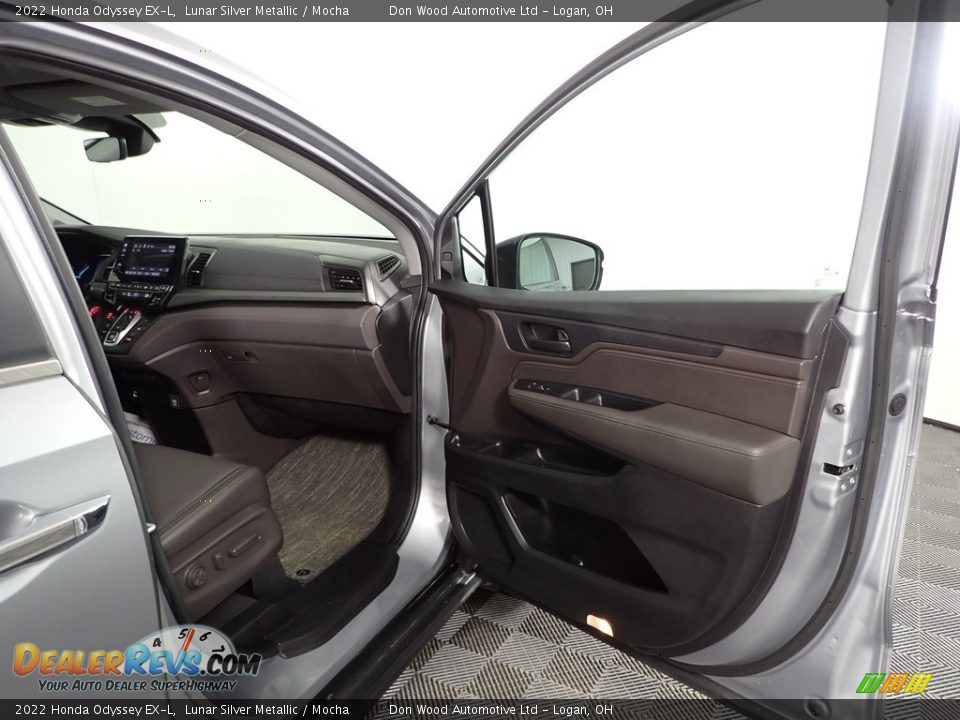 2022 Honda Odyssey EX-L Lunar Silver Metallic / Mocha Photo #29