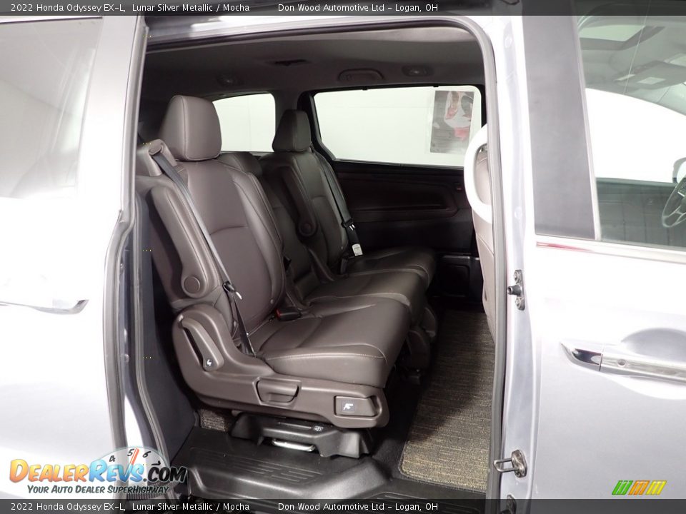 2022 Honda Odyssey EX-L Lunar Silver Metallic / Mocha Photo #31