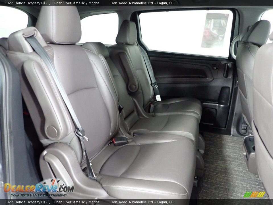 2022 Honda Odyssey EX-L Lunar Silver Metallic / Mocha Photo #32