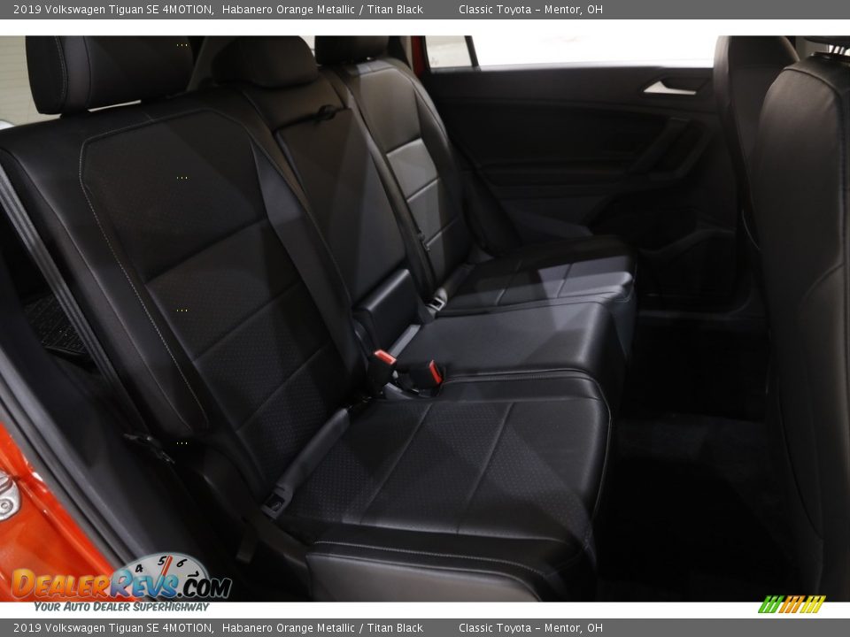 2019 Volkswagen Tiguan SE 4MOTION Habanero Orange Metallic / Titan Black Photo #15