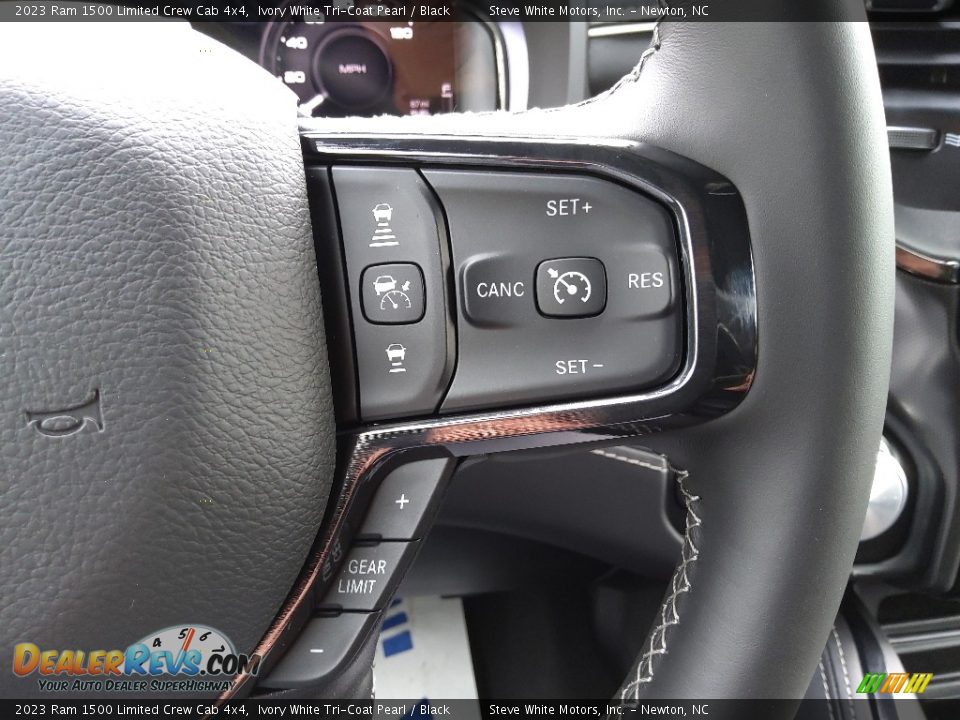 2023 Ram 1500 Limited Crew Cab 4x4 Steering Wheel Photo #22