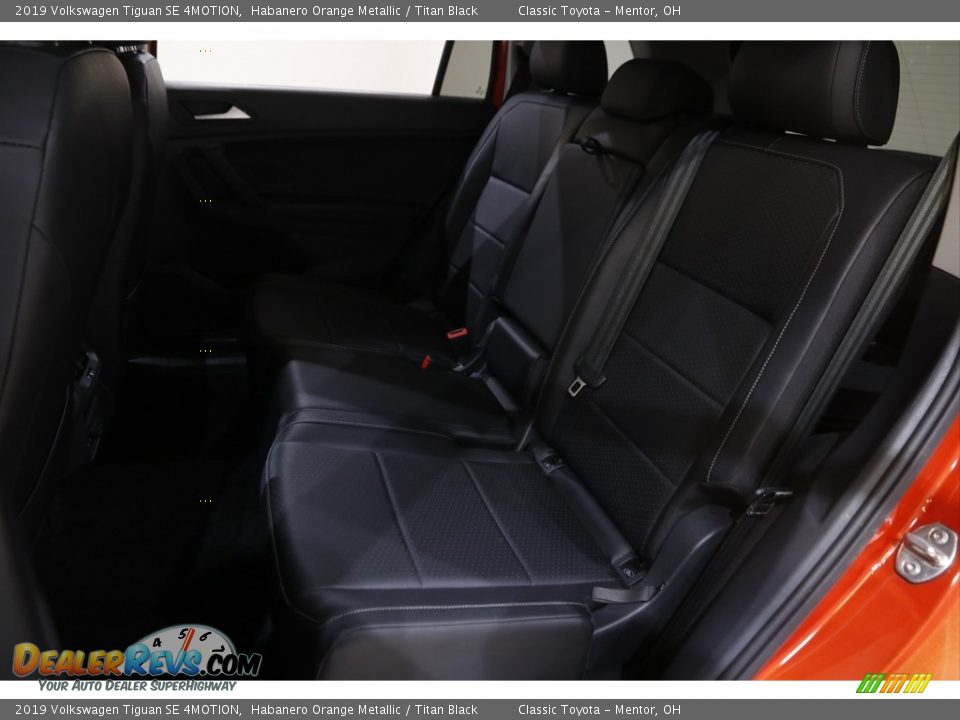 2019 Volkswagen Tiguan SE 4MOTION Habanero Orange Metallic / Titan Black Photo #16
