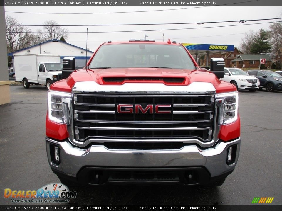 2022 GMC Sierra 2500HD SLT Crew Cab 4WD Cardinal Red / Jet Black Photo #21