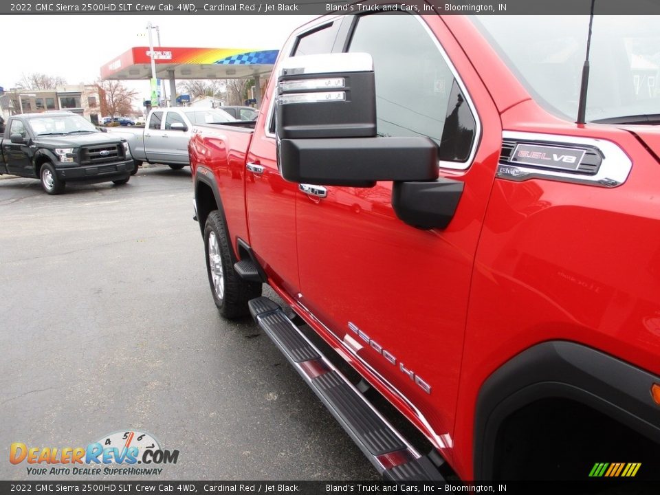 2022 GMC Sierra 2500HD SLT Crew Cab 4WD Cardinal Red / Jet Black Photo #28