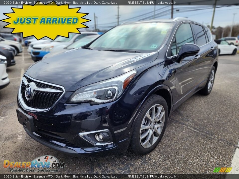 2020 Buick Envision Essence AWD Dark Moon Blue Metallic / Dark Galvanized Photo #1