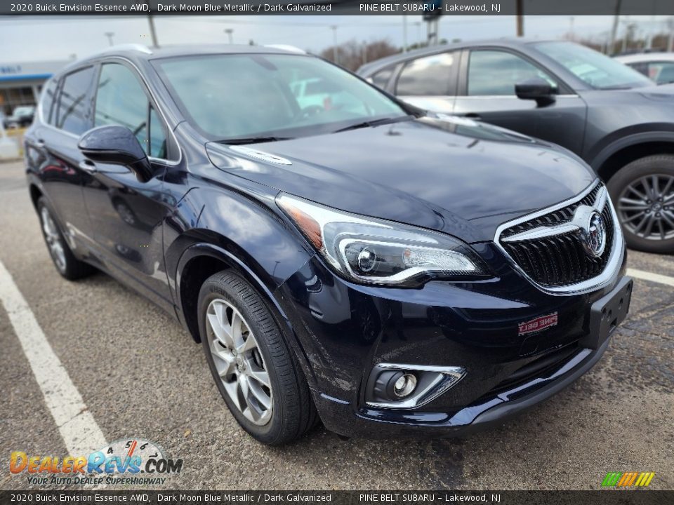 2020 Buick Envision Essence AWD Dark Moon Blue Metallic / Dark Galvanized Photo #2