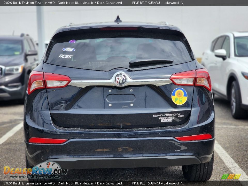 2020 Buick Envision Essence AWD Dark Moon Blue Metallic / Dark Galvanized Photo #6