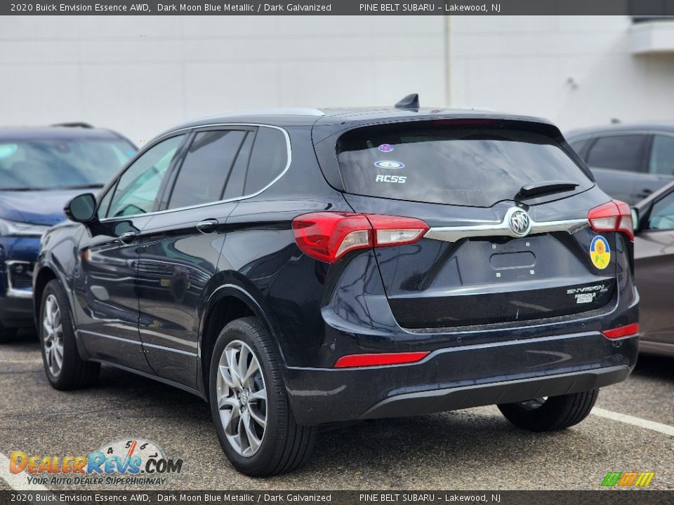 2020 Buick Envision Essence AWD Dark Moon Blue Metallic / Dark Galvanized Photo #7