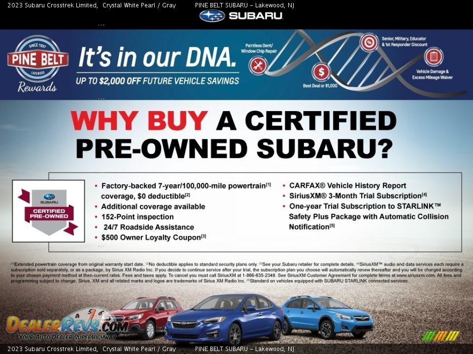 Dealer Info of 2023 Subaru Crosstrek Limited Photo #11