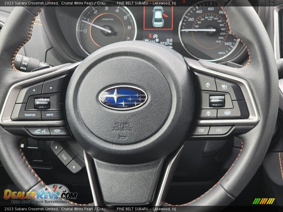 2023 Subaru Crosstrek Limited Crystal White Pearl / Gray Photo #12