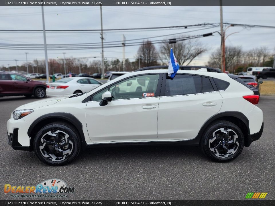 2023 Subaru Crosstrek Limited Crystal White Pearl / Gray Photo #16