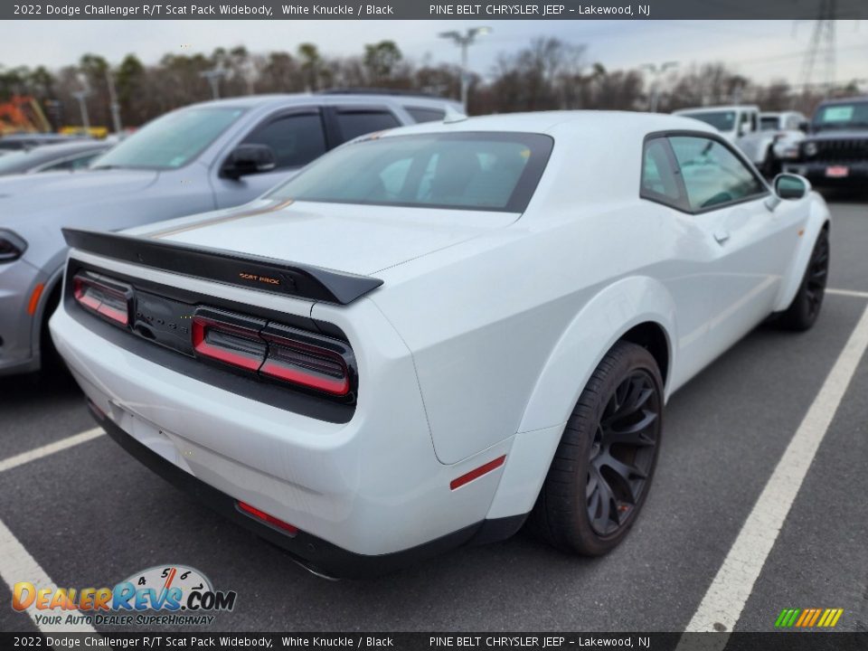 2022 Dodge Challenger R/T Scat Pack Widebody White Knuckle / Black Photo #4