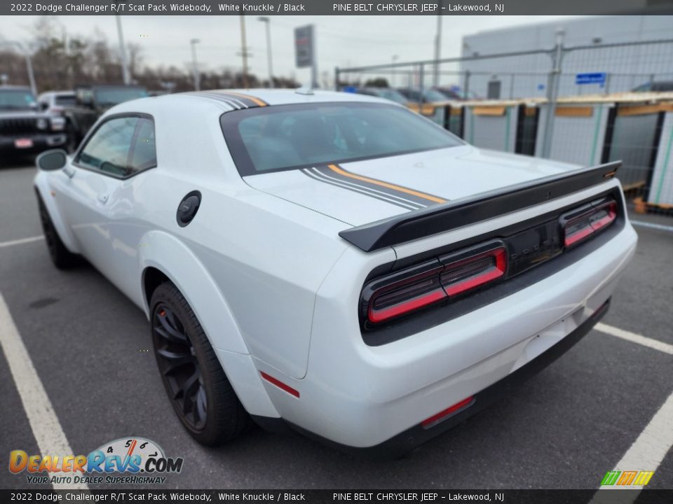 2022 Dodge Challenger R/T Scat Pack Widebody White Knuckle / Black Photo #6
