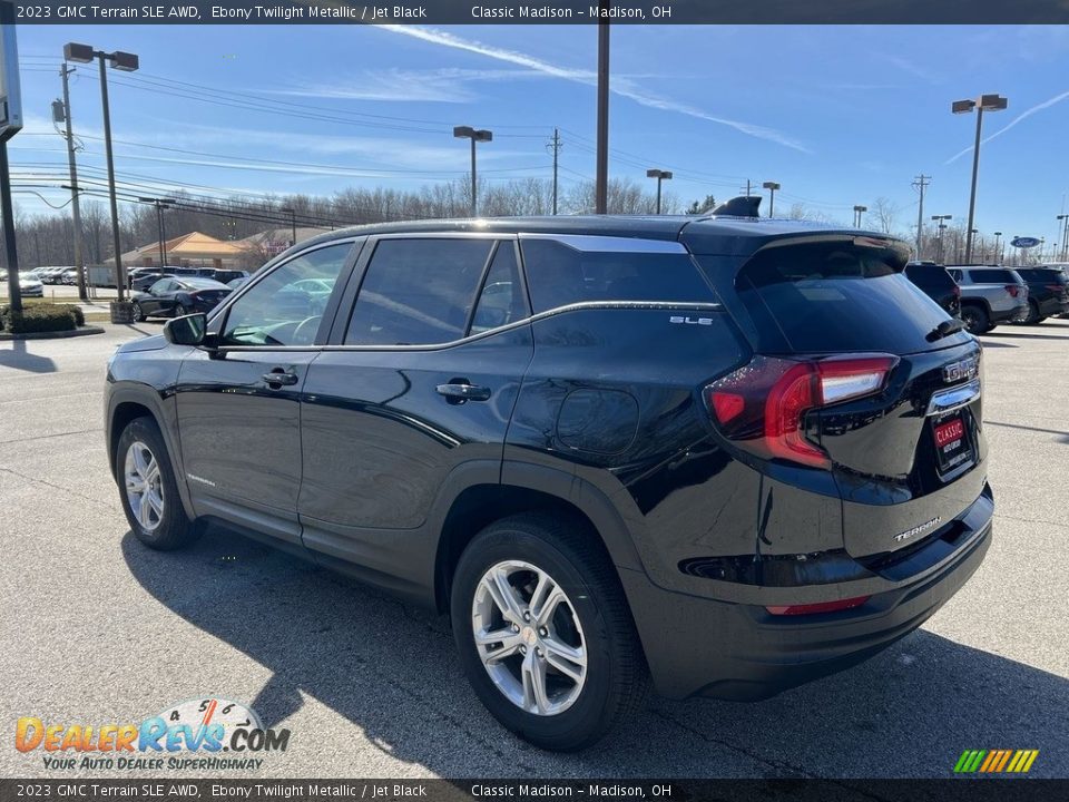 2023 GMC Terrain SLE AWD Ebony Twilight Metallic / Jet Black Photo #2