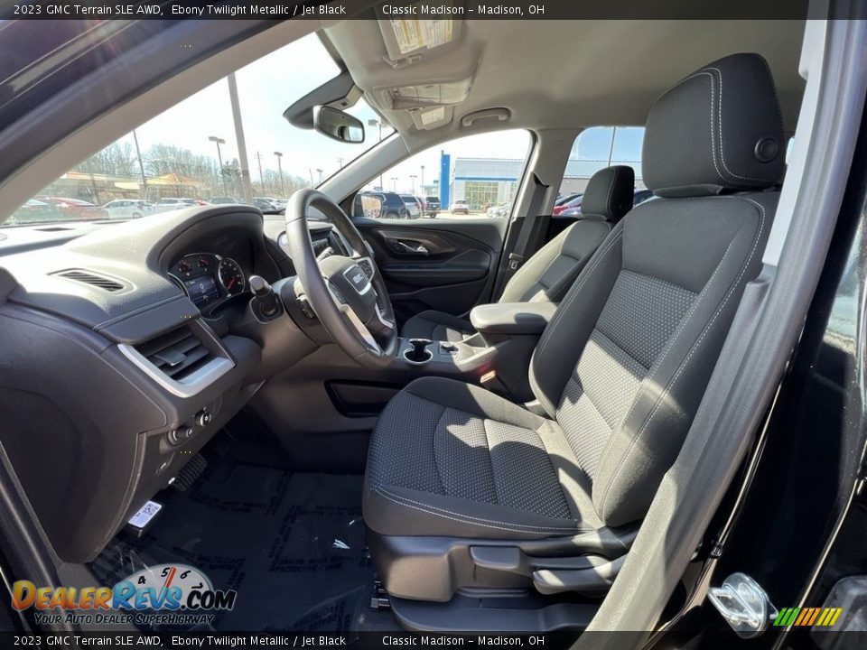 2023 GMC Terrain SLE AWD Ebony Twilight Metallic / Jet Black Photo #6