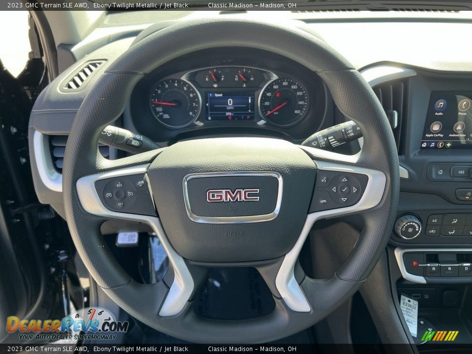 2023 GMC Terrain SLE AWD Ebony Twilight Metallic / Jet Black Photo #9