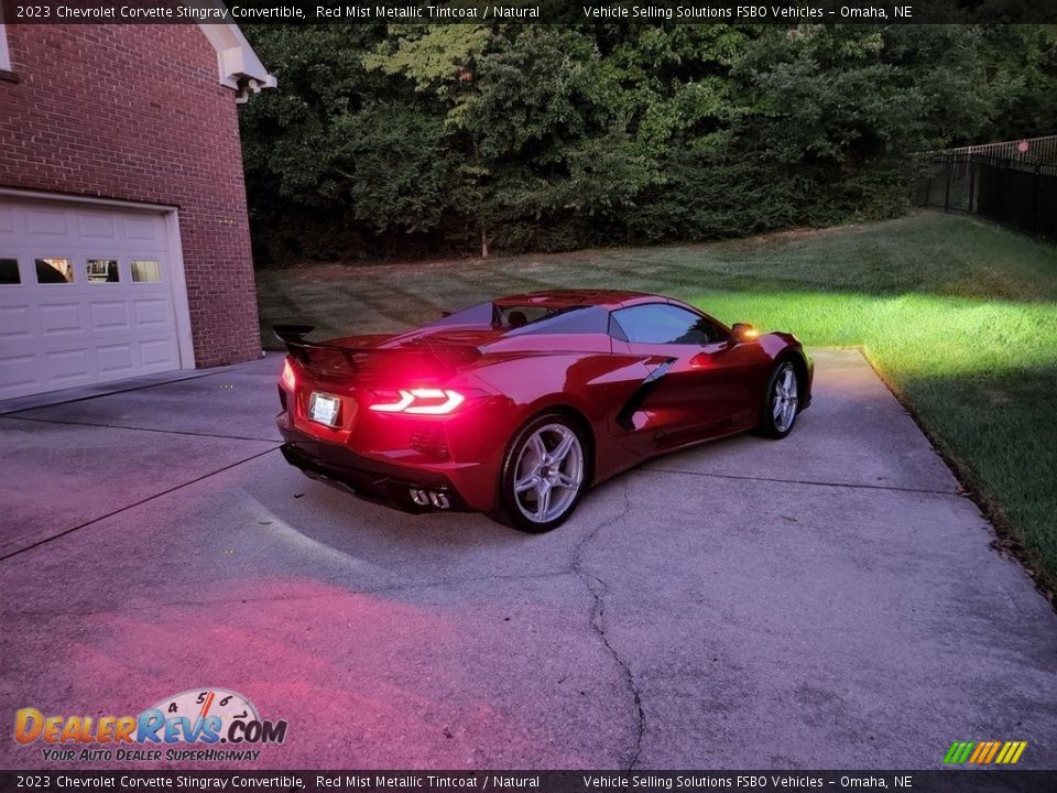 2023 Chevrolet Corvette Stingray Convertible Red Mist Metallic Tintcoat / Natural Photo #8