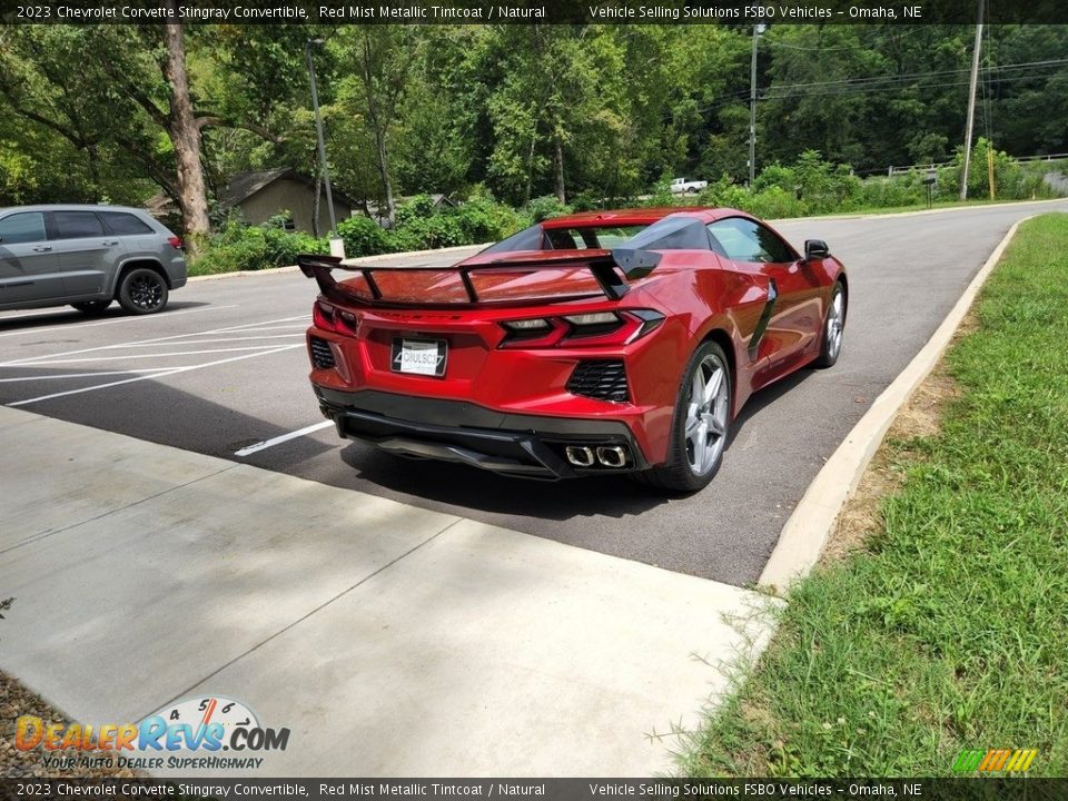 2023 Chevrolet Corvette Stingray Convertible Red Mist Metallic Tintcoat / Natural Photo #9