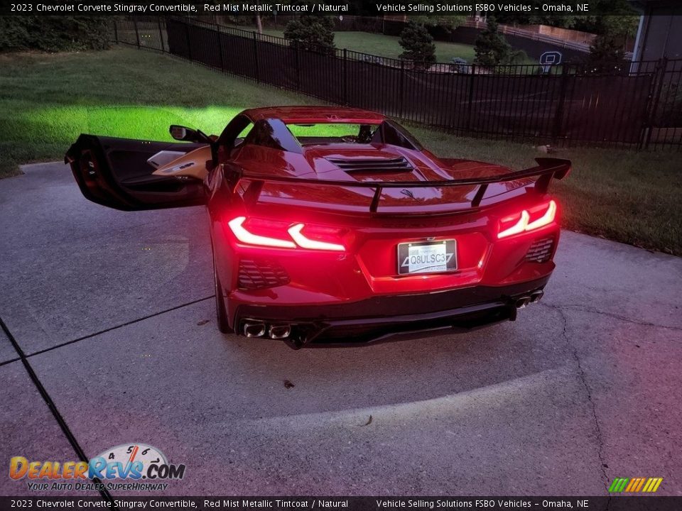 2023 Chevrolet Corvette Stingray Convertible Red Mist Metallic Tintcoat / Natural Photo #10