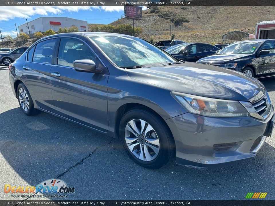 2013 Honda Accord LX Sedan Modern Steel Metallic / Gray Photo #1