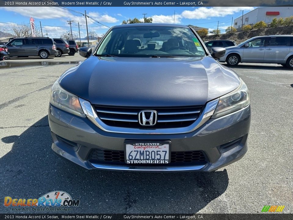 2013 Honda Accord LX Sedan Modern Steel Metallic / Gray Photo #2