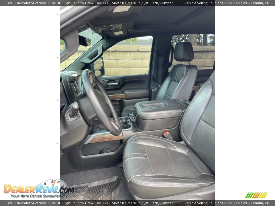 2020 Chevrolet Silverado 3500HD High Country Crew Cab 4x4 Silver Ice Metallic / Jet Black/­Umber Photo #4