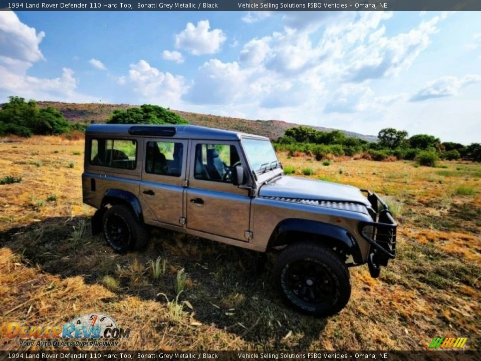 1994 Land Rover Defender 110 Hard Top Bonatti Grey Metallic / Black Photo #2