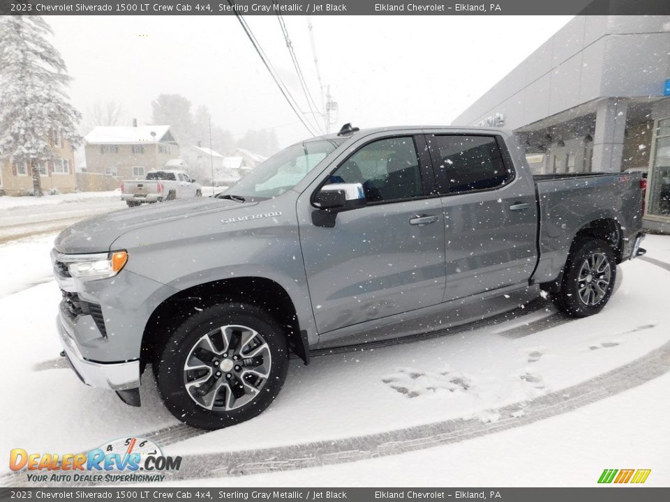 2023 Chevrolet Silverado 1500 LT Crew Cab 4x4 Sterling Gray Metallic / Jet Black Photo #1