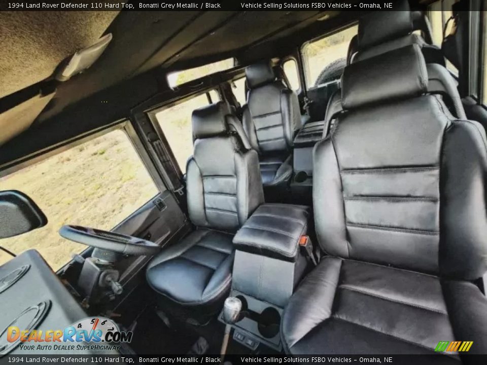 Front Seat of 1994 Land Rover Defender 110 Hard Top Photo #5