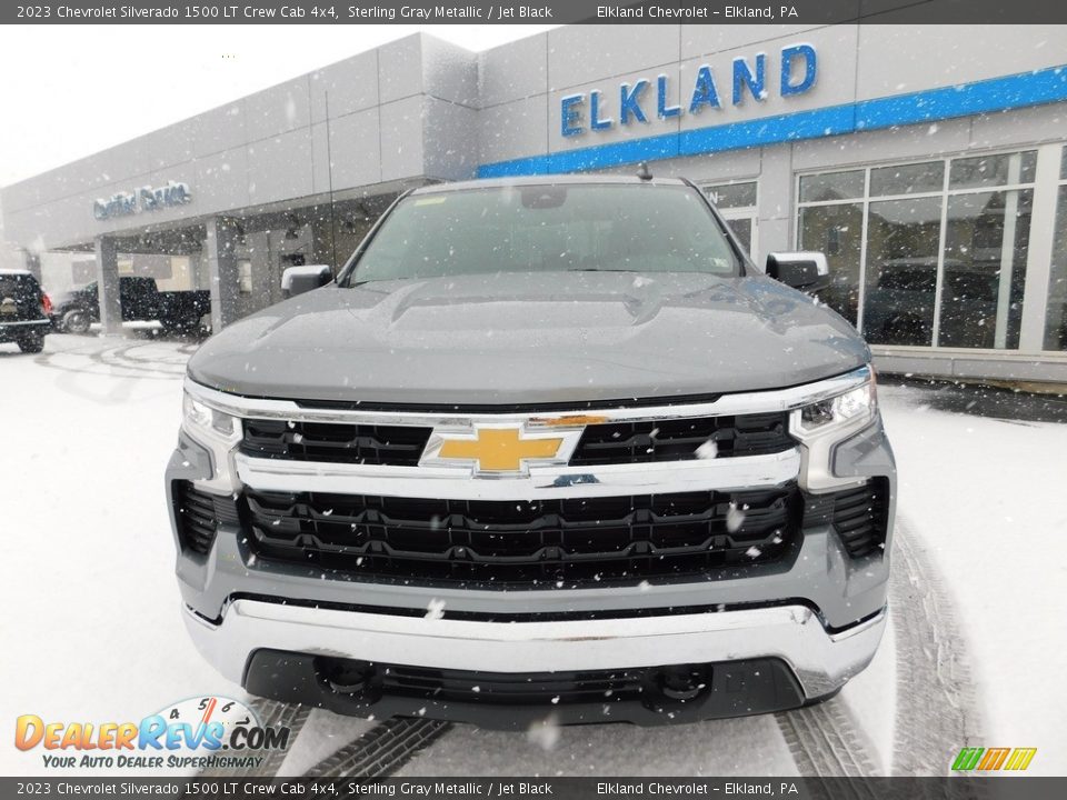 2023 Chevrolet Silverado 1500 LT Crew Cab 4x4 Sterling Gray Metallic / Jet Black Photo #4