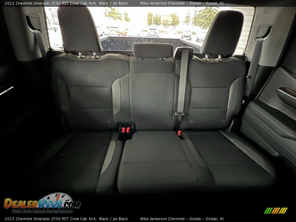 2023 Chevrolet Silverado 1500 RST Crew Cab 4x4 Black / Jet Black Photo #25