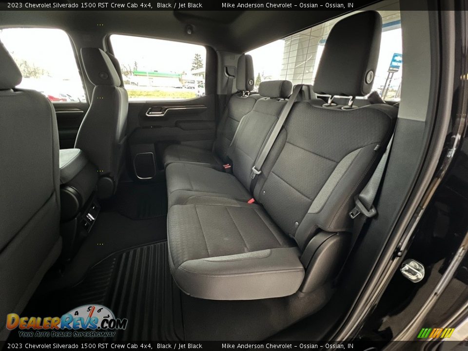 2023 Chevrolet Silverado 1500 RST Crew Cab 4x4 Black / Jet Black Photo #26