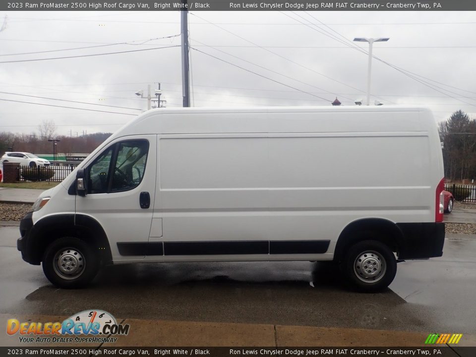 Bright White 2023 Ram ProMaster 2500 High Roof Cargo Van Photo #5