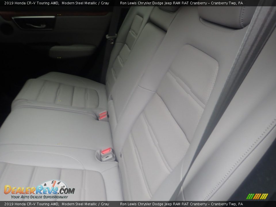 2019 Honda CR-V Touring AWD Modern Steel Metallic / Gray Photo #13
