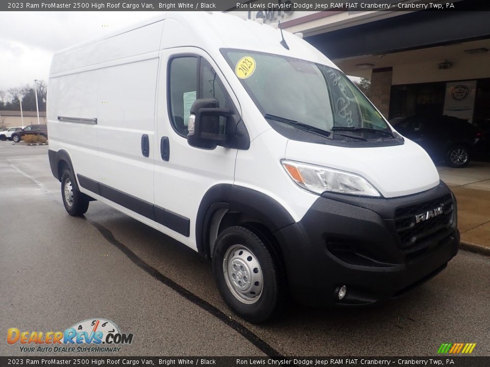 Bright White 2023 Ram ProMaster 2500 High Roof Cargo Van Photo #8