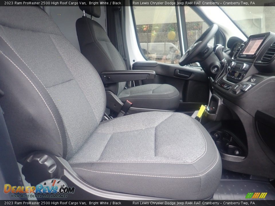 Front Seat of 2023 Ram ProMaster 2500 High Roof Cargo Van Photo #10