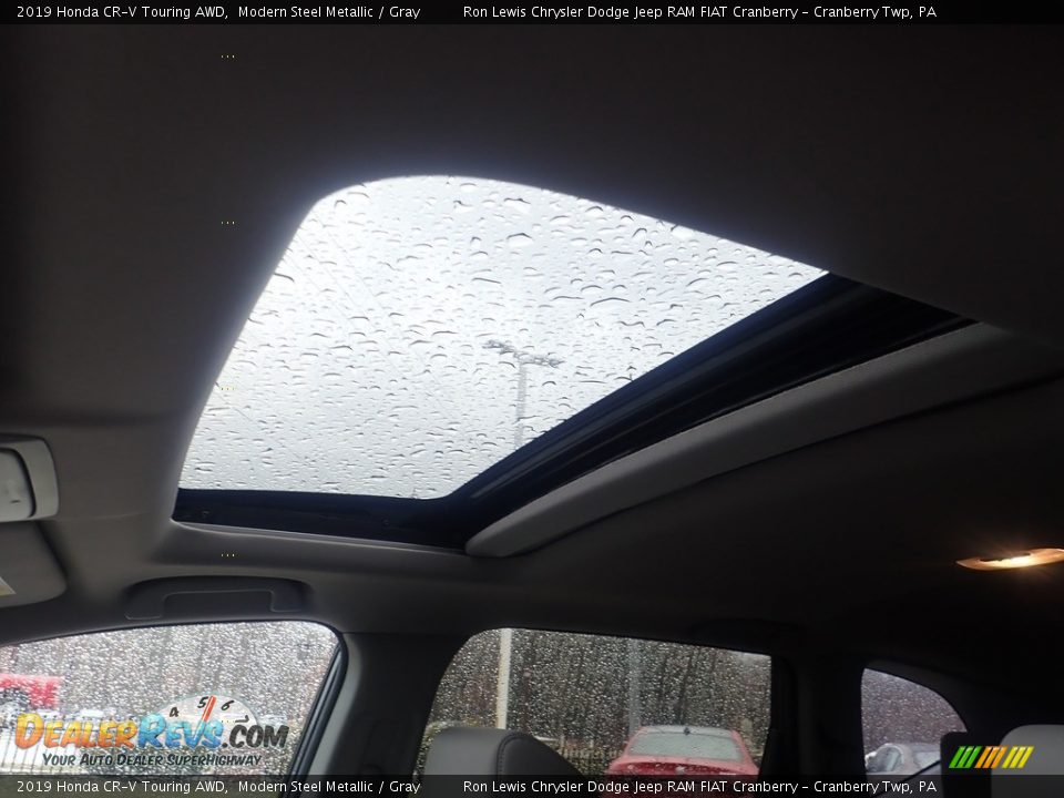 2019 Honda CR-V Touring AWD Modern Steel Metallic / Gray Photo #16