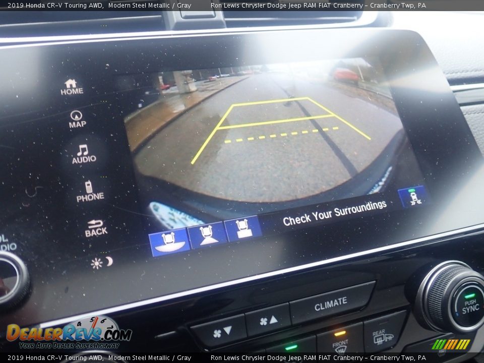 2019 Honda CR-V Touring AWD Modern Steel Metallic / Gray Photo #20