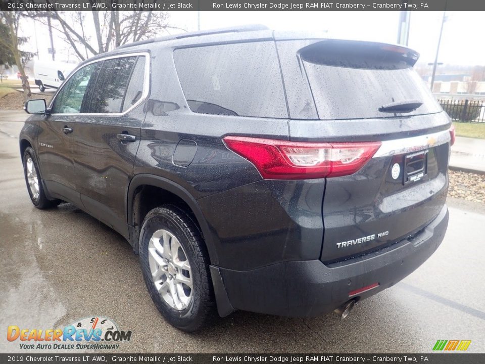 2019 Chevrolet Traverse LT AWD Graphite Metallic / Jet Black Photo #4