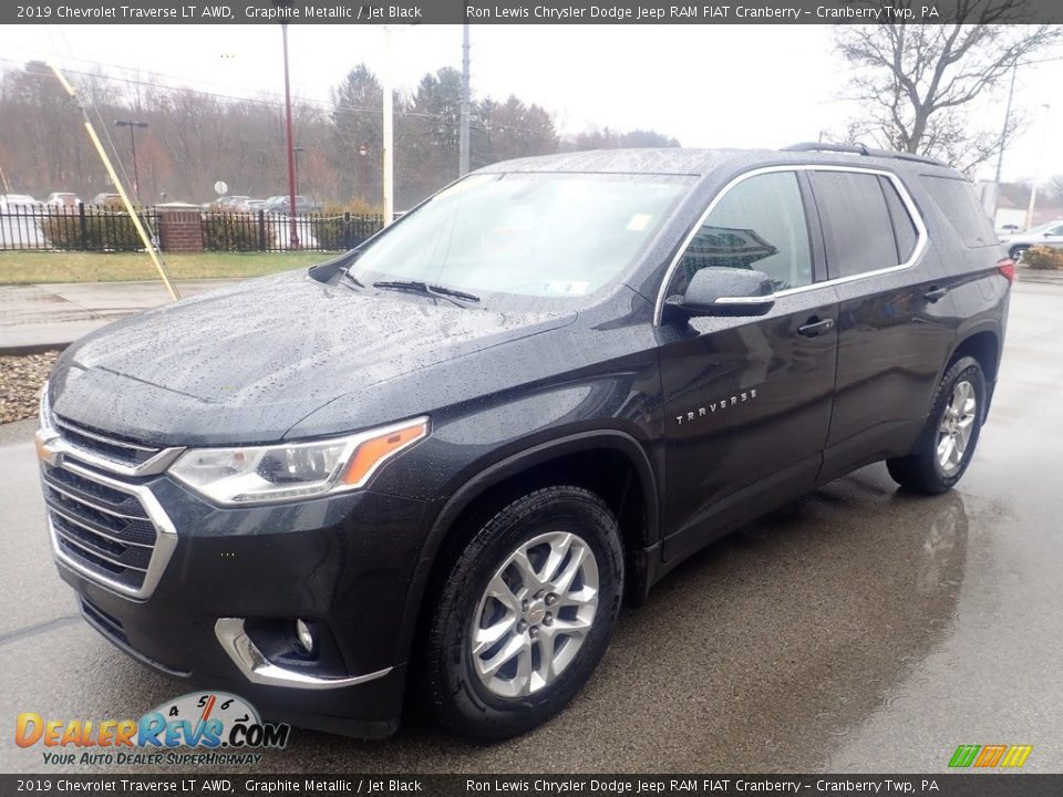 2019 Chevrolet Traverse LT AWD Graphite Metallic / Jet Black Photo #6