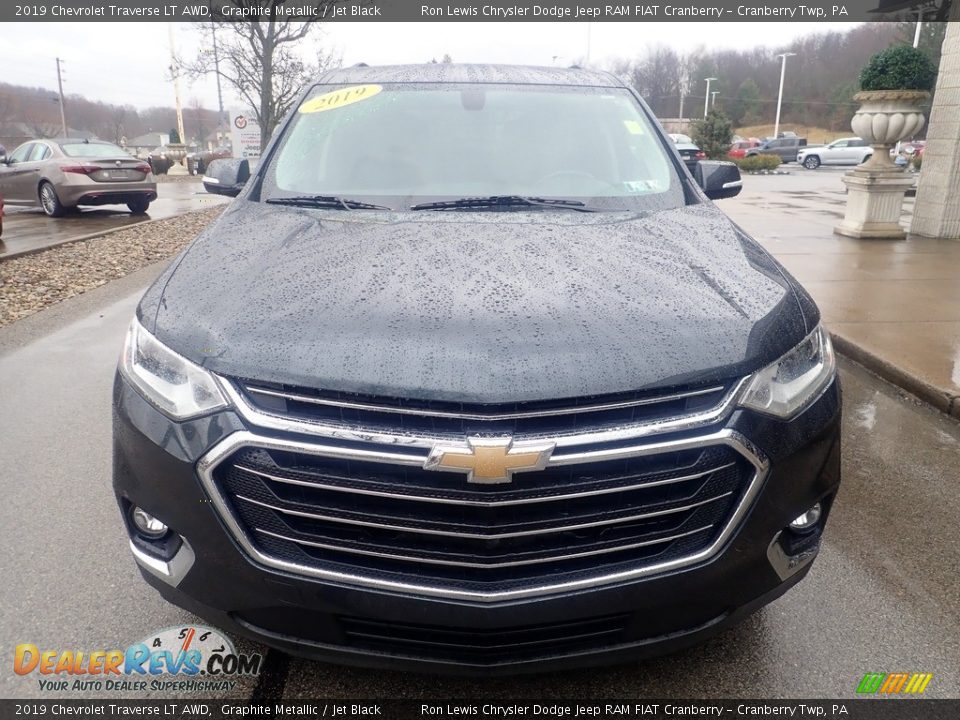 2019 Chevrolet Traverse LT AWD Graphite Metallic / Jet Black Photo #7