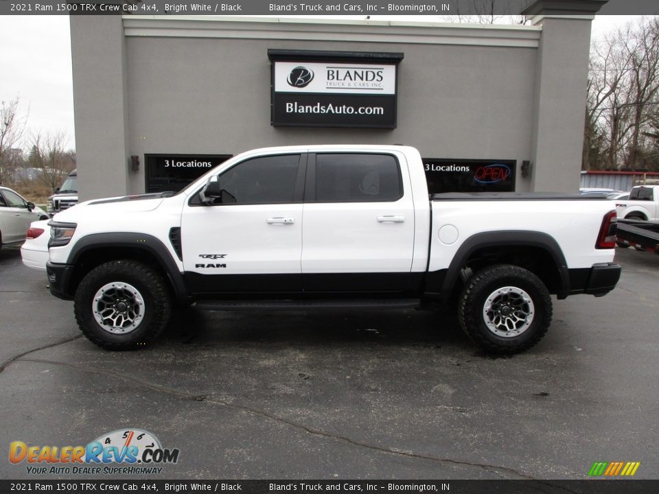 2021 Ram 1500 TRX Crew Cab 4x4 Bright White / Black Photo #1