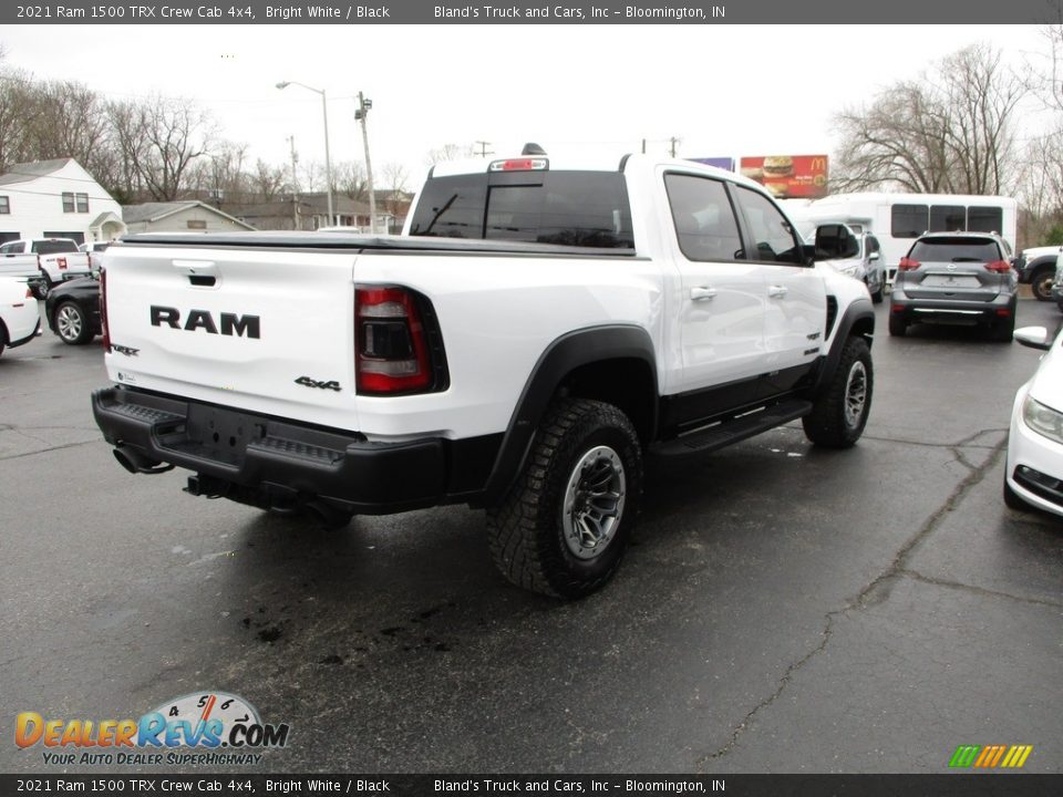 2021 Ram 1500 TRX Crew Cab 4x4 Bright White / Black Photo #4