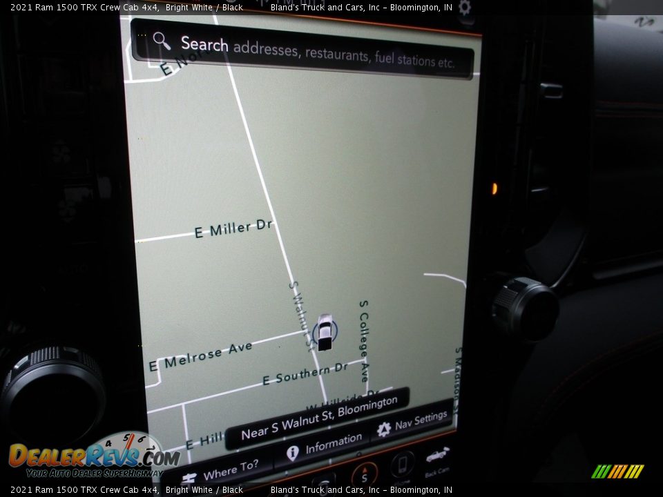 Navigation of 2021 Ram 1500 TRX Crew Cab 4x4 Photo #23