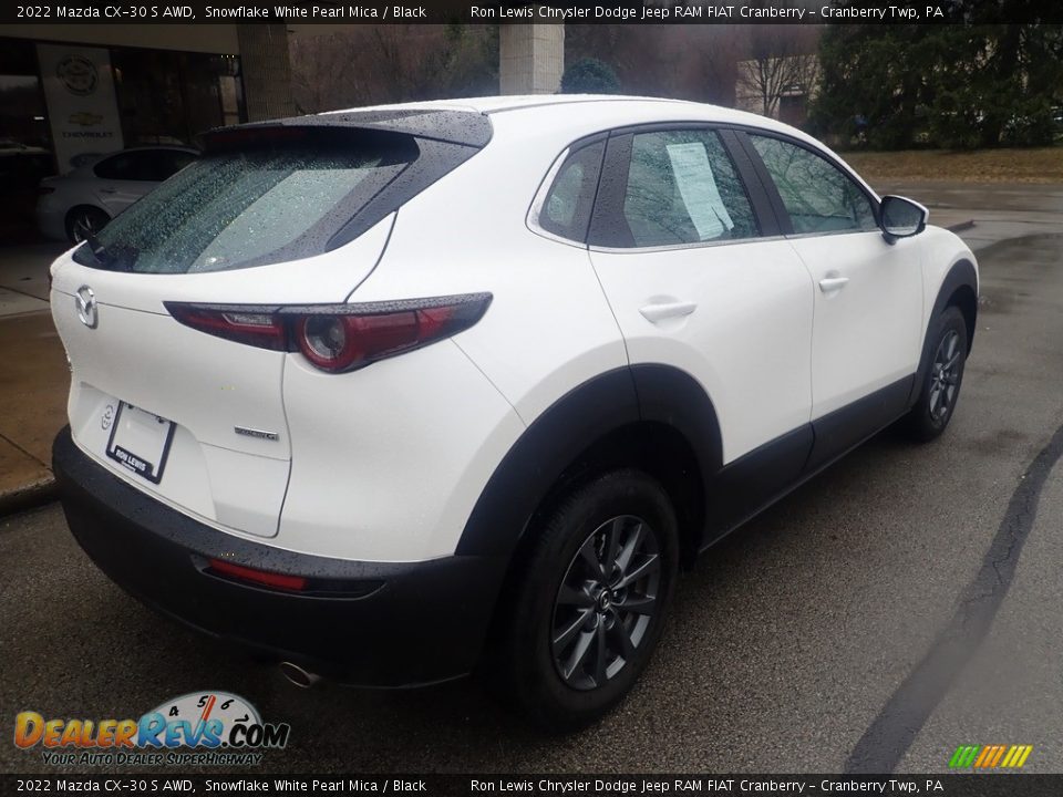 2022 Mazda CX-30 S AWD Snowflake White Pearl Mica / Black Photo #2